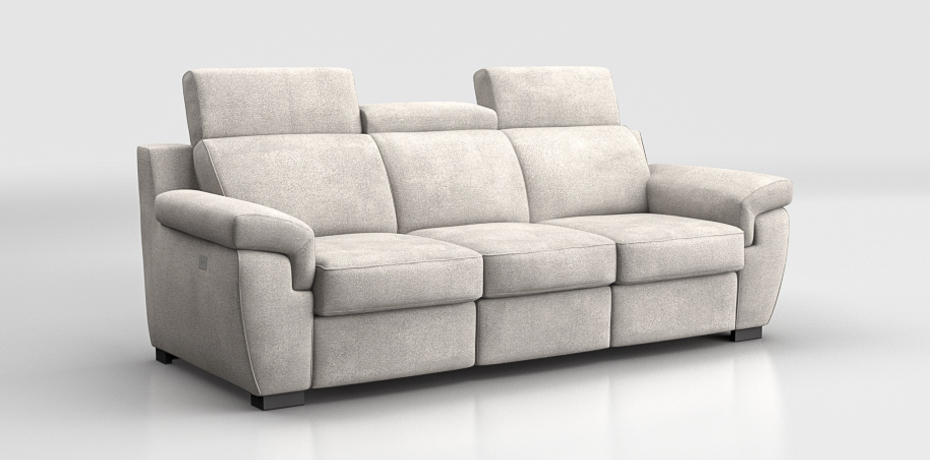 Berceto - 4 seater with 2 electric recliners
